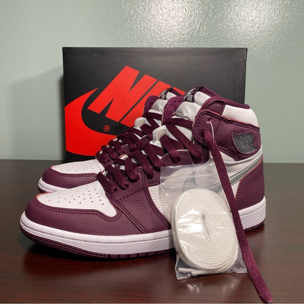 🚫SOLD🚫 Nike Air Jordan 1 Retro High OG 'Bordeaux' - Picture 7 of 11